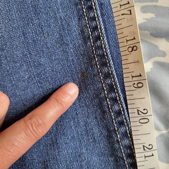Wrangler Blue Jeans - Size 13/14 x 34 - Picture 7 of 13